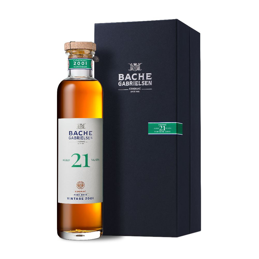 Bache-Gabrielsen Vintage 2001 21 éves Fins Bois cognac (0,7L / 46,4%)