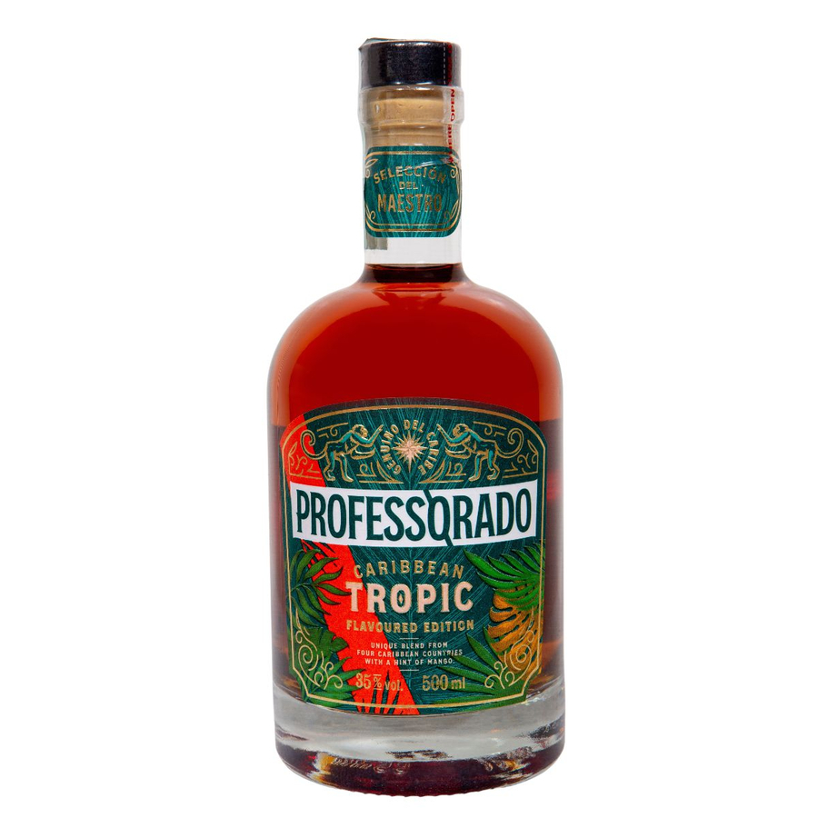 Professorado Caribbean Tropic rum (0,5L / 35%)