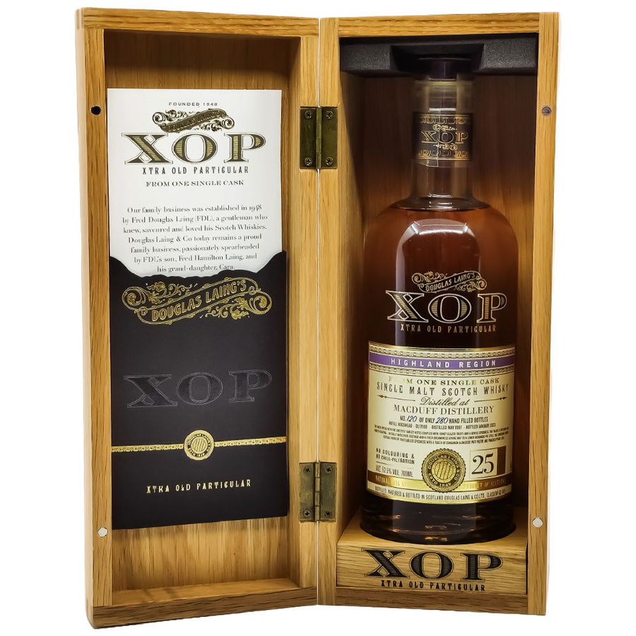 Macduff 1997 25 éves XOP whisky (0,7L / 52,5%)
