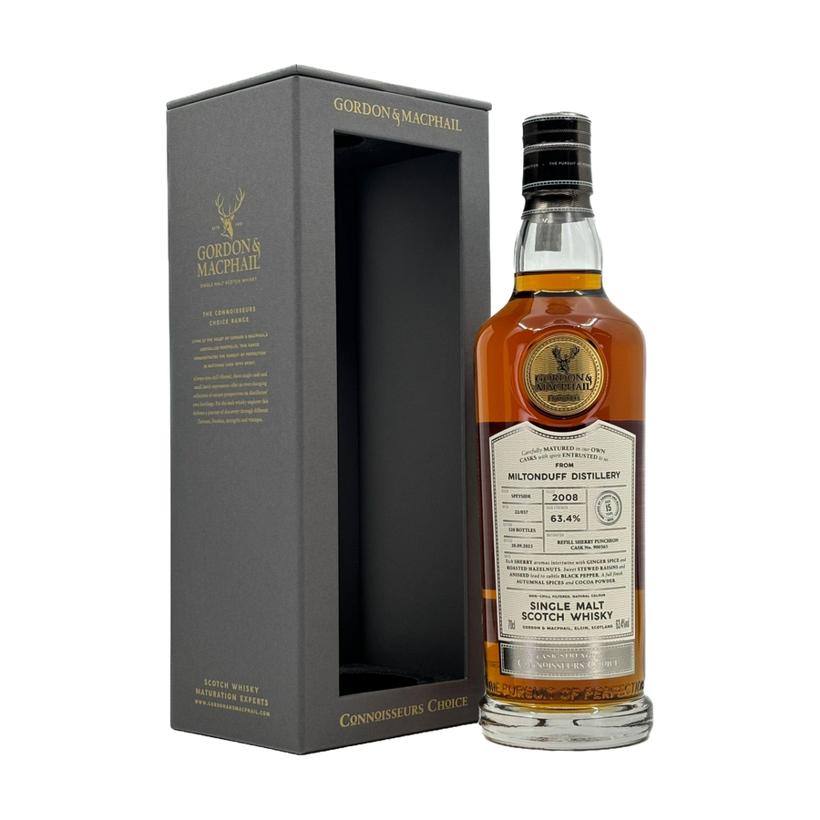 Miltonduff 2008 Connoisseurs Choice - Gordon&MacPhail whisky (0,7L / 63,4%)