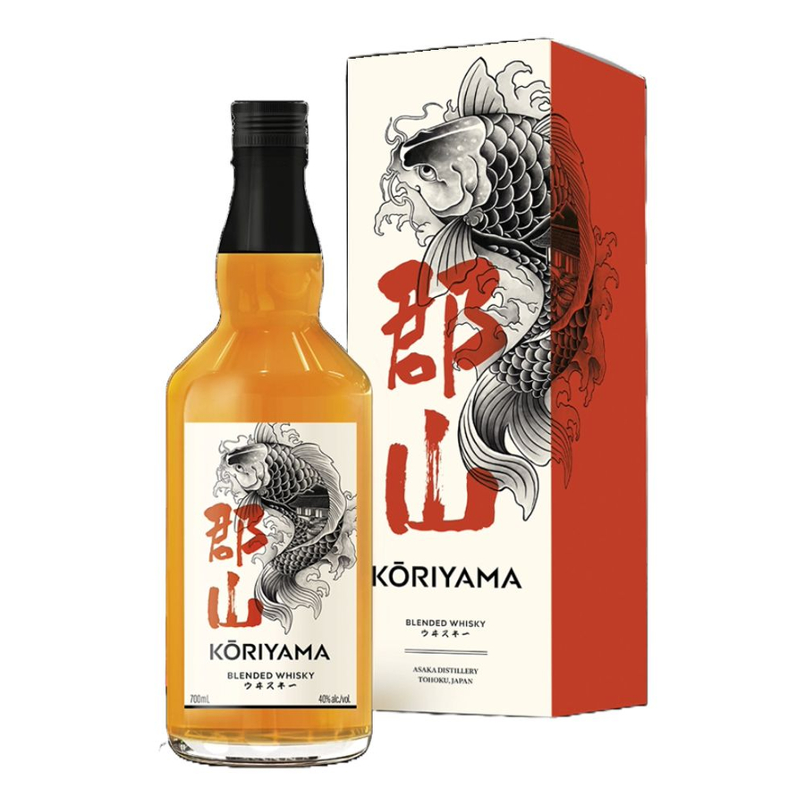 Koriyama whisky díszdobozban (0,7L / 40%)