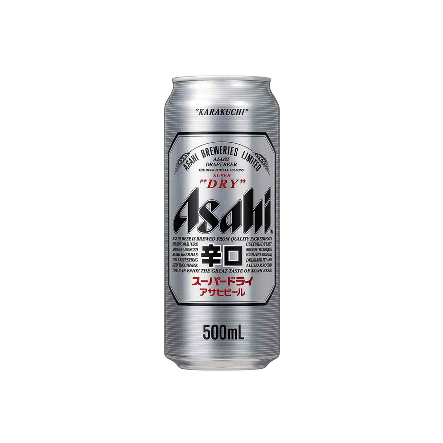Asahi Super Dry sör (0,5L)