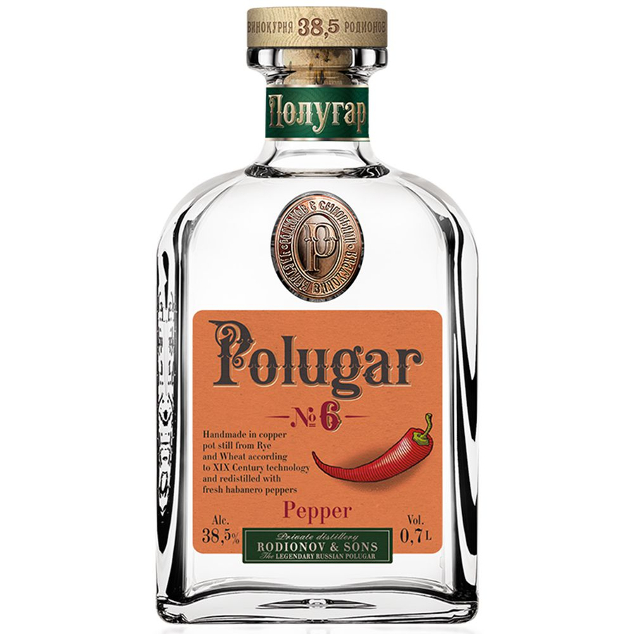 Polugar N.6 - Pepper vodka (0,7L / 38,5%)