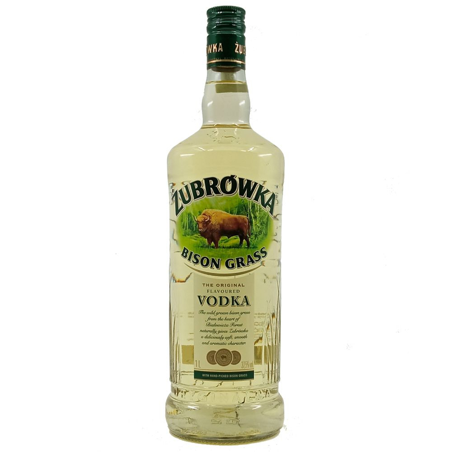 Zubrowka Bison Grass vodka (1L / 37,5%)