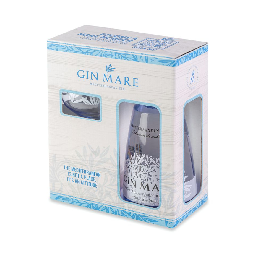 Gin Mare Glass Pack (0,7L / 42,7%)