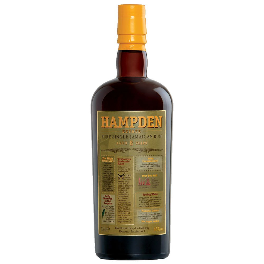 Hampden 8 éves rum (0,7L / 46%)