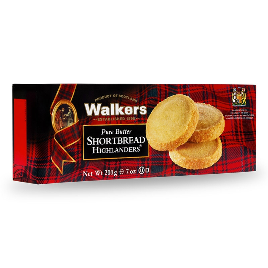 Walkers Highlanders Shortbread 200g